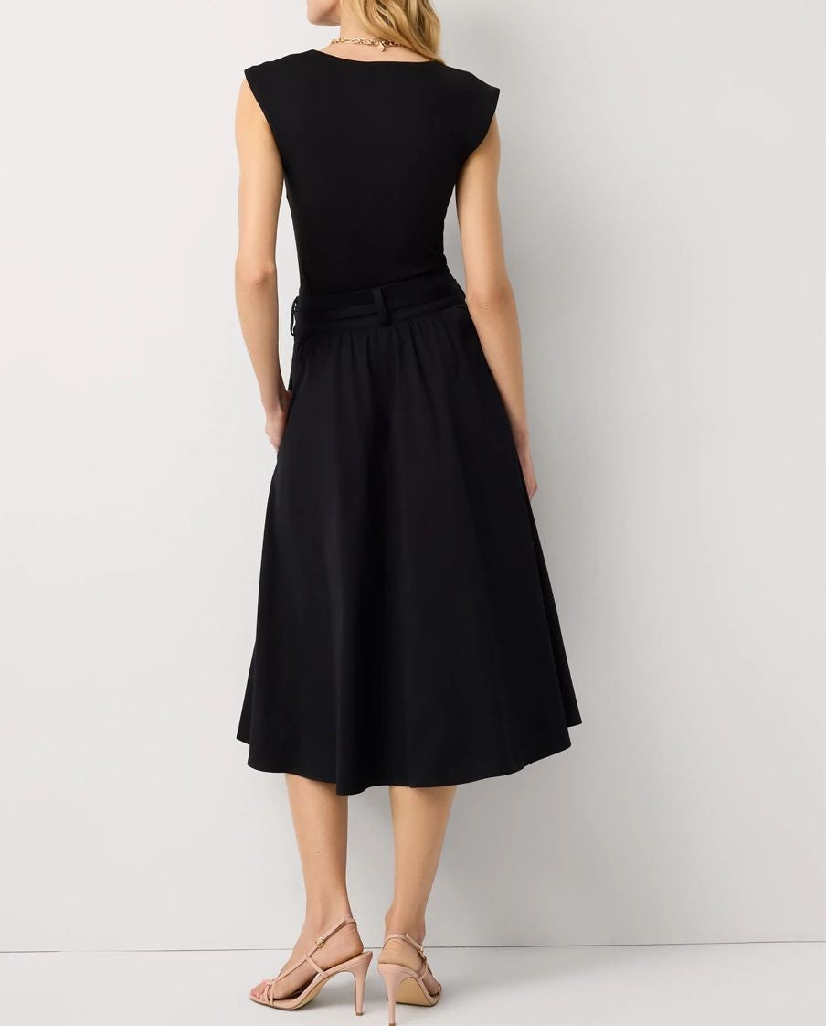 A-line Midi Skirt