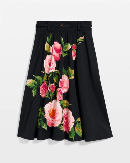 A-line Midi Skirt