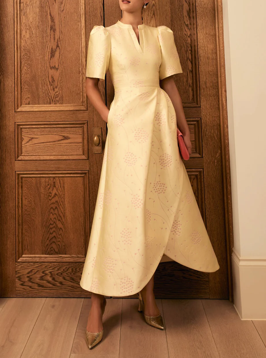 Elegant Pleated Dress