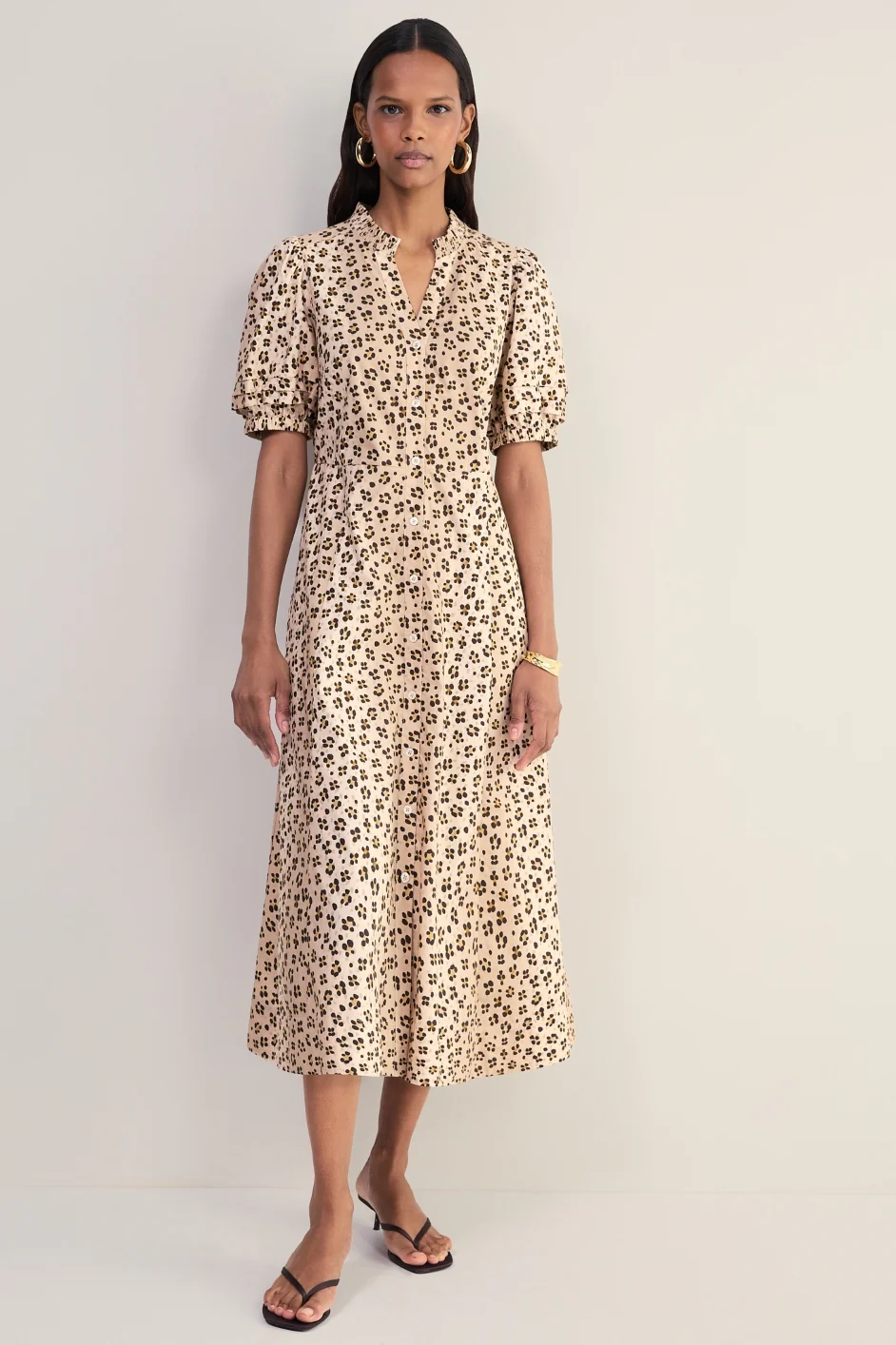 Kelly Dress - Leopard