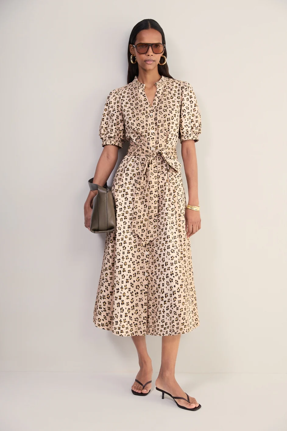 Kelly Dress - Leopard