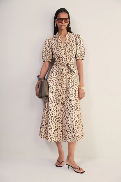 Kelly Dress - Leopard