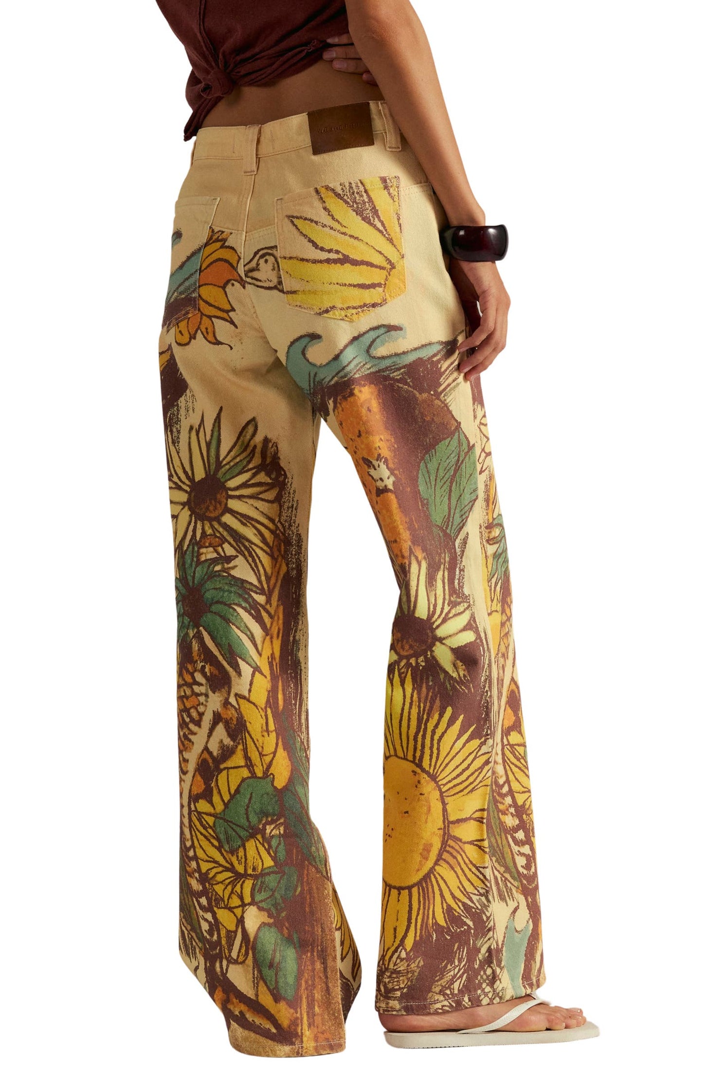 Slouchy Straight Leg Jeans