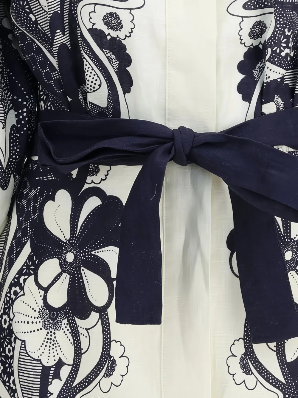 Floral-print puff-sleeve mini dress