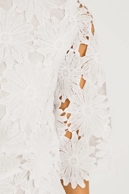 Gorgeous Lace Set, White