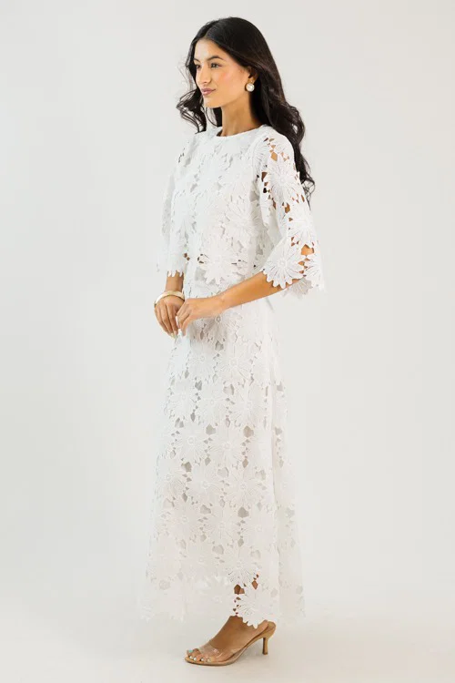Gorgeous Lace Set, White