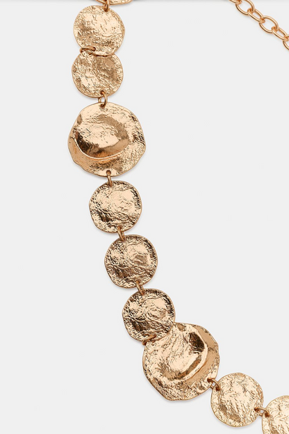 METAL MEDALLION BELT