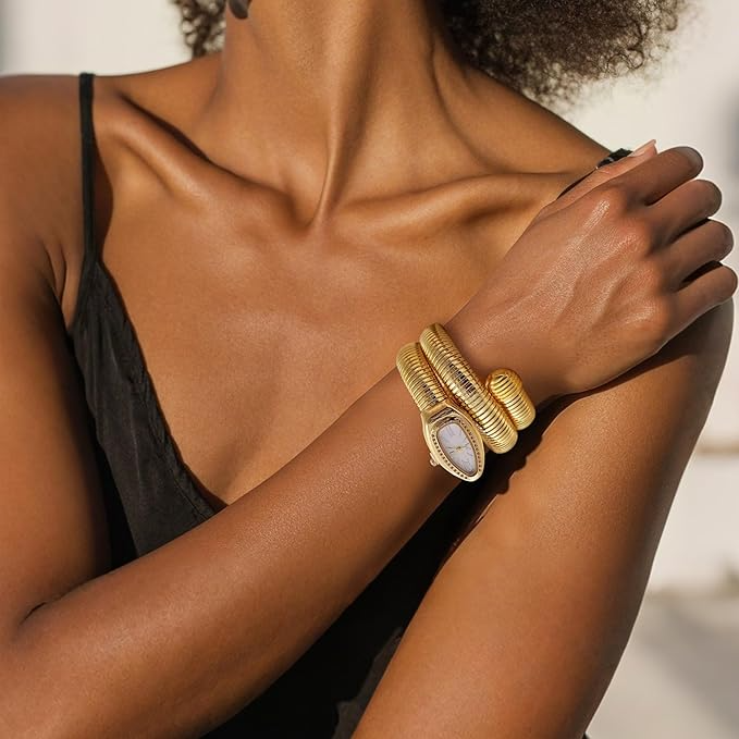Snake Shape Bangle Watches