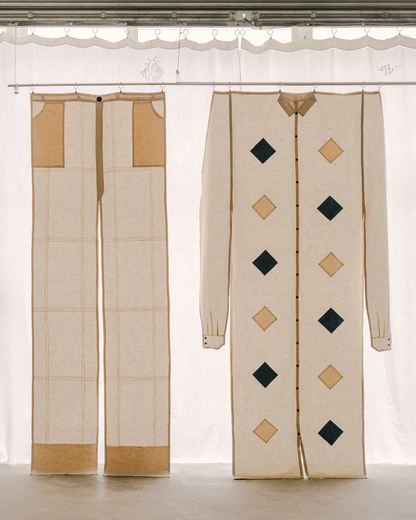 The Checkerboard Shirt-Curtain
