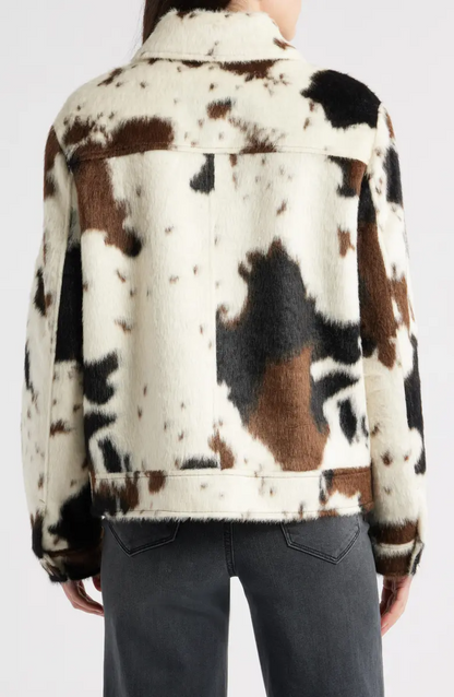 Cow Print Jacket